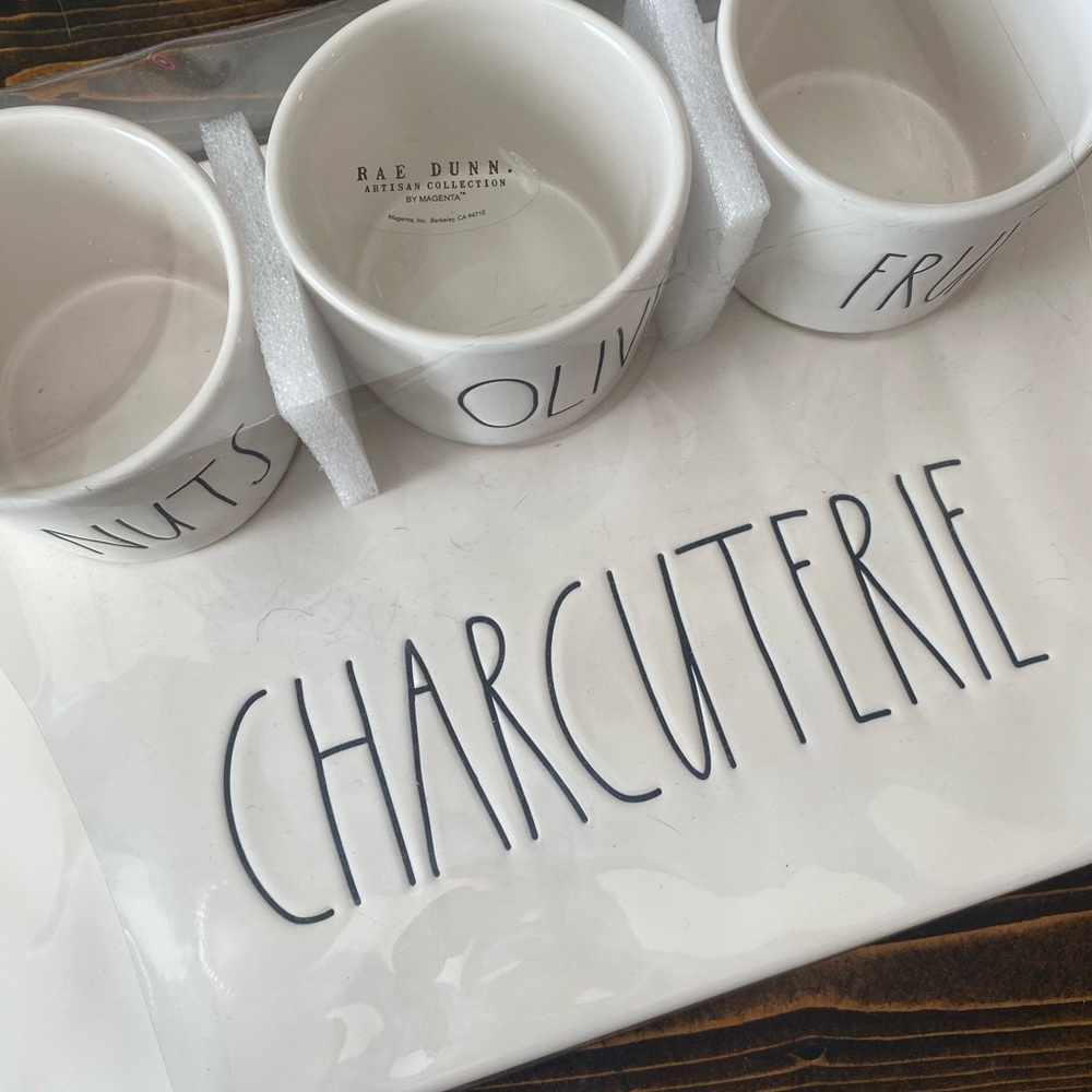 Rae Dunn Charcuterie Set